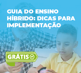 Capa E-book Guia do Ensino híbrido
