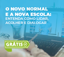 Imagem capa E-book O novo normal e a nova escola