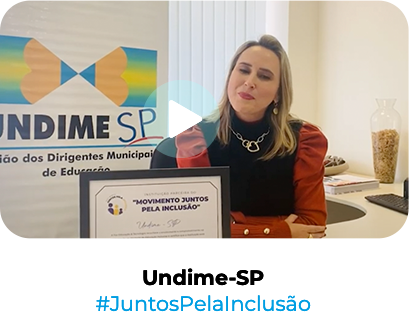 Capa de vídeo Undime-SP projeto Juntos pela Inclusão
