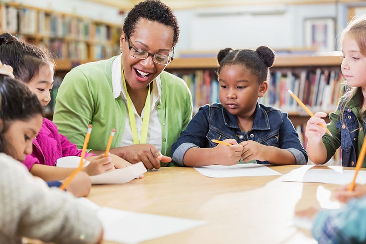 Eduque a Sala De Aula Com Professor E Alunos, Educação, Escola