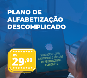 Capa E-book Plano de Alfabetização Descomplicado
